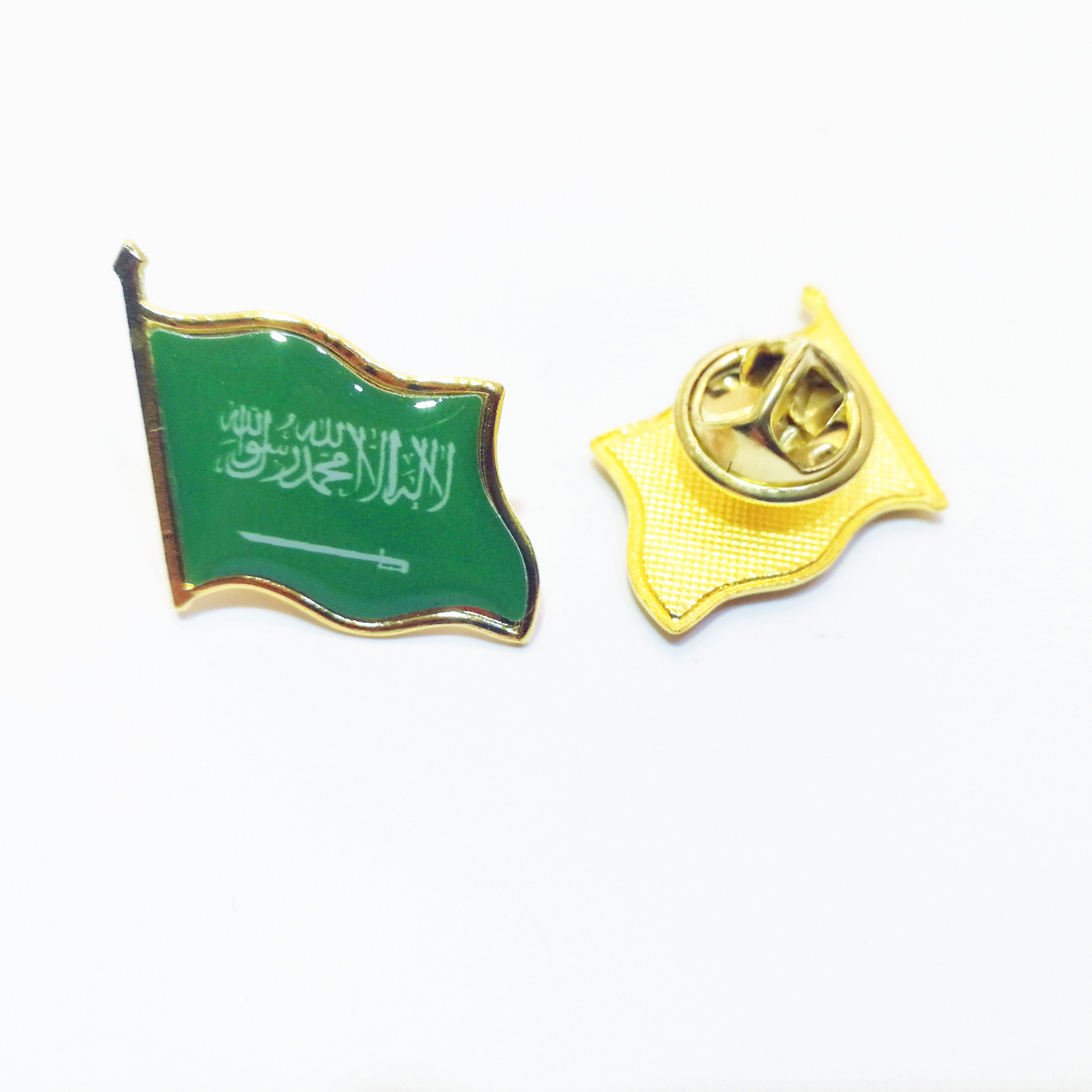 100pcs/lot wholesale USA Flag Badge Brooches Lapel Pin Country Badges Enamel PinsFashion Jewelry Brooches Suit Accessories Men Pins Metal