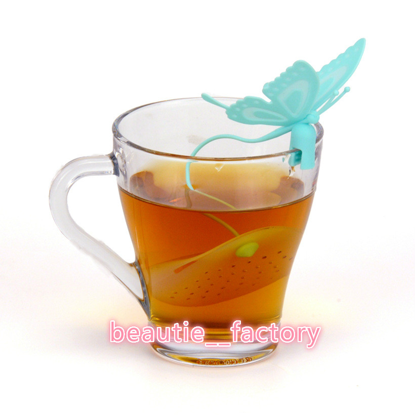 Silicone Butterfly Tea Bag Infuser Loose Tea Leaf Strainer Herbal Spice Filter Diffuser Coffee Tools Party Gift Multi Color
Silicone Butterfly Tea Bag Infuser Loose Tea Leaf Strainer Herbal Spice Filter Diffuser Coffee Tools Party Gift Multi Color