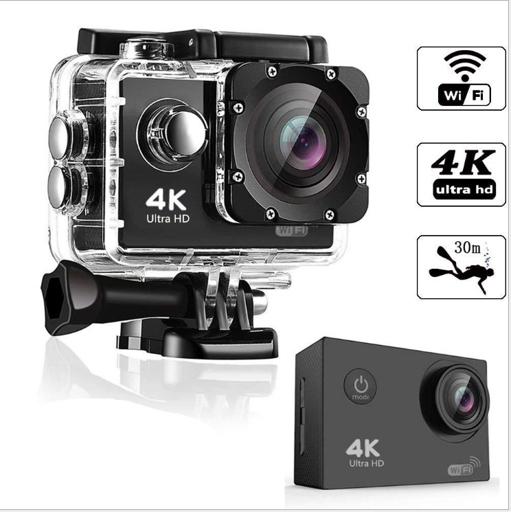 Ultra HD 4K Sport Action Camera 30m WIFI Waterproof Video Camera 16MP 1080P 2.0 Inch LCD Helmet Cam Diving Recorder
Ultra HD 4K Sport Action Camera 30m WIFI Waterproof Video Camera 16MP 1080P 2.0 Inch LCD Helmet Cam Diving Recorder