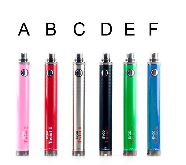Evod Twist II 2 VV Battery 1600mAh Variable Voltage 3.3V-4.8V Battery For 510 Ego Thead Mini Protank 3 Tank Atomizers
Evod Twist II 2 VV Battery 1600mAh Variable Voltage 3.3V-4.8V Battery For 510 Ego Thead Mini Protank 3 Tank Atomizers