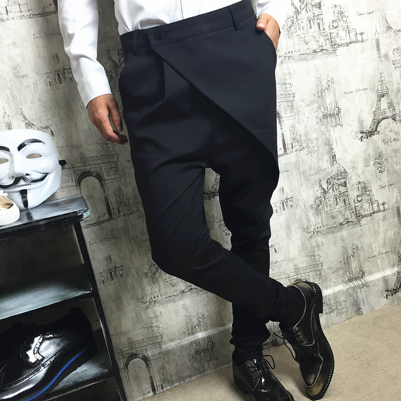 5XL! New 2019 Men's Clothing PLUS SIZE GD Stylist Haren trousers feet trousers personality casual pants singer costumes, Black
5XL! New 2019 Men's Clothing PLUS SIZE GD Stylist Haren trousers feet trousers personality casual pants singer costumes, Black