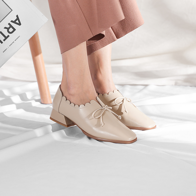 Hot Sale-Fashion Thin Butterfly Bowtie Genuine Leather Women For Loafers Shoes Ribbon 2 Colors Casual Shoes, Beige
Hot Sale-Fashion Thin Butterfly Bowtie Genuine Leather Women For Loafers Shoes Ribbon 2 Colors Casual Shoes, Beige