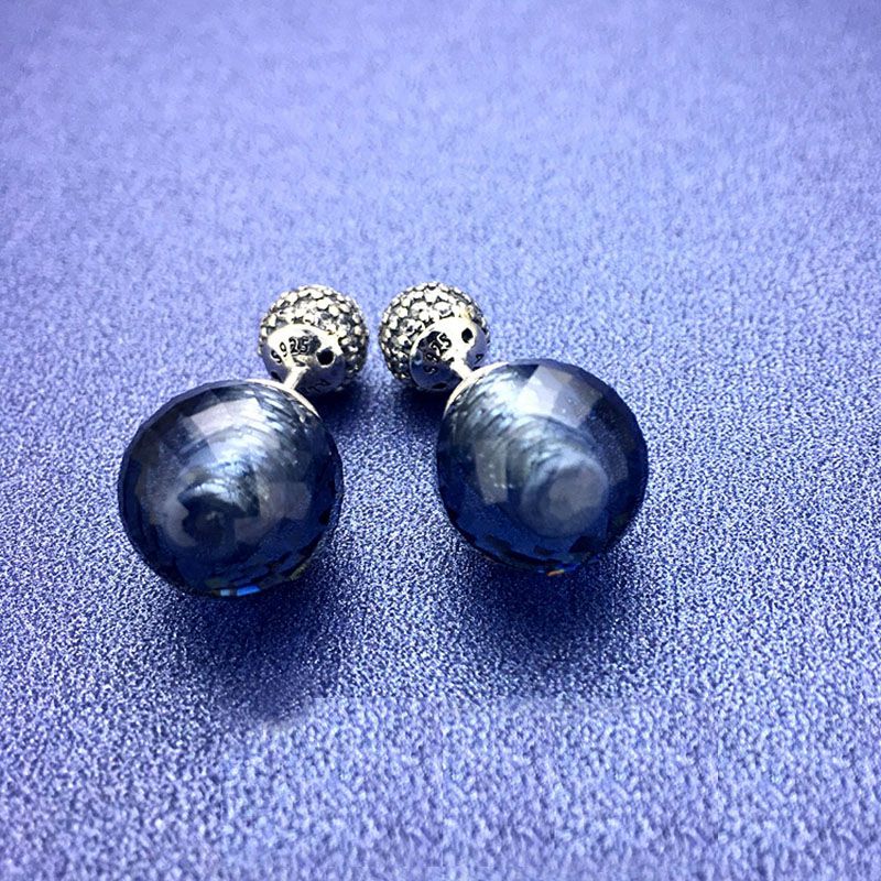 Charm midnight blue earrings for Pandora 925 sterling silver high quality temperament ladies earrings with original box banquet dedicated
Charm midnight blue earrings for Pandora 925 sterling silver high quality temperament ladies earrings with original box banquet dedicated