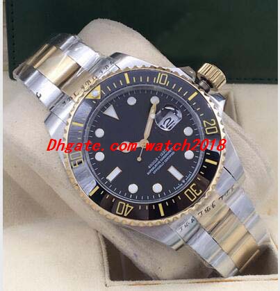 Free Shipping Male 2019 MINT Crown Ceramic 43mm 116613LN Two-Tone 18k Gold Black Dial Automatic Fashion Men's Watches Wristwatch, Make waterproof
Free Shipping Male 2019 MINT Crown Ceramic 43mm 116613LN Two-Tone 18k Gold Black Dial Automatic Fashion Men's Watches Wristwatch, Make waterproof
