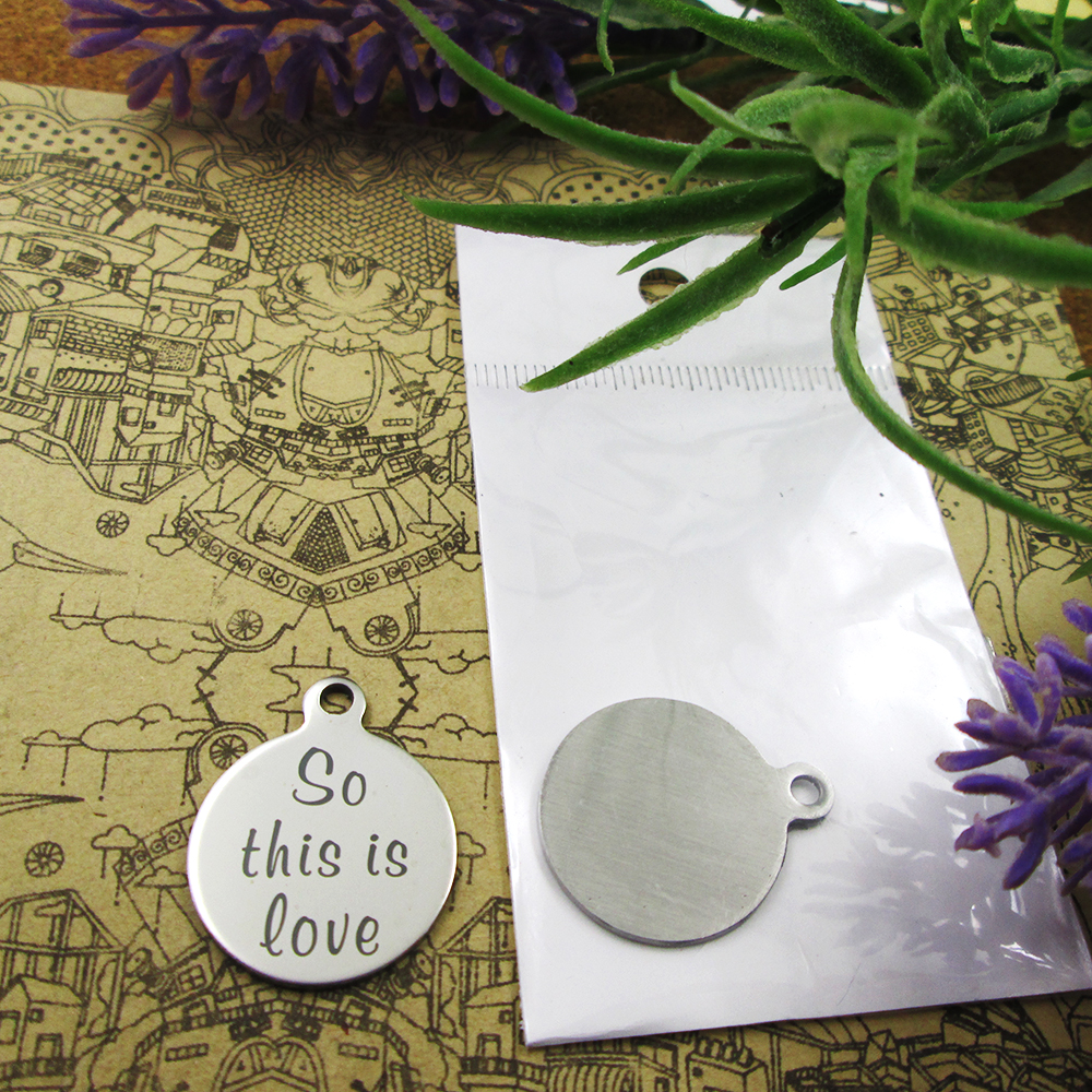 40pcs--"so this is the love"stainless steel charms more style for choosing DIY Charms pendants for necklace
40pcs--"so this is the love"stainless steel charms more style for choosing DIY Charms pendants for necklace