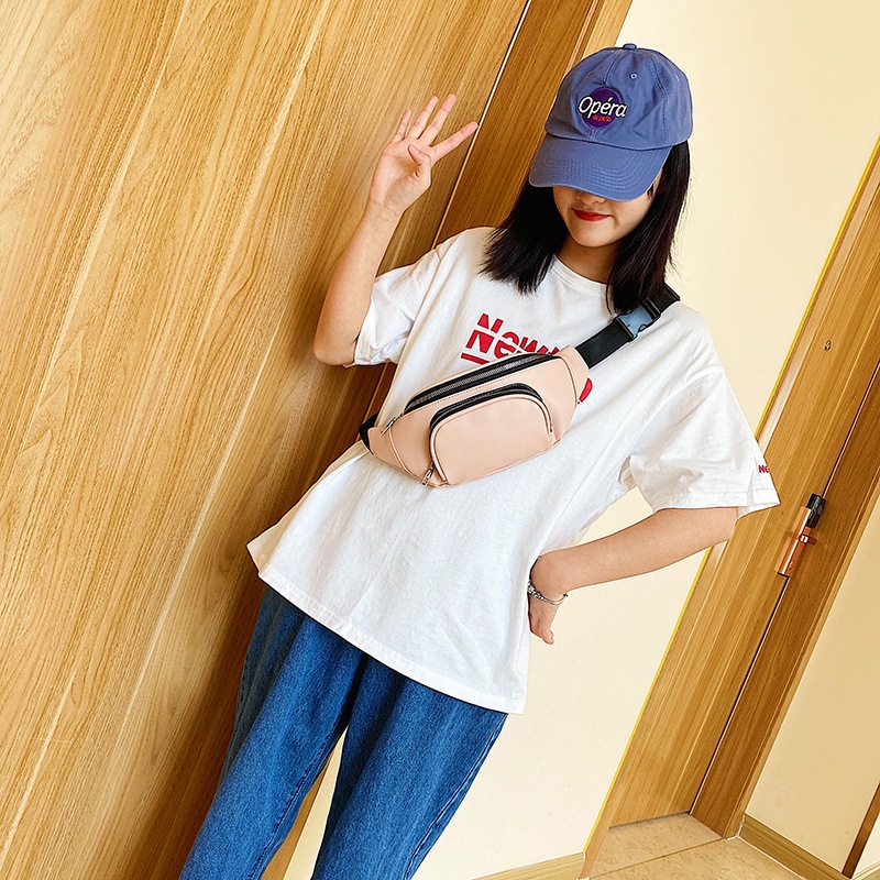 2020 new Korean version of shoulder bag women's casual fashion ladies waist bag multifunctional diagonal, Black
2020 new Korean version of shoulder bag women's casual fashion ladies waist bag multifunctional diagonal, Black