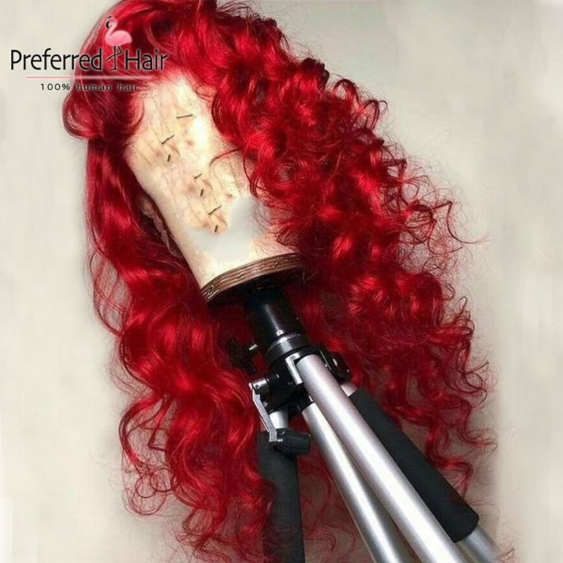 Preferred 13x4 Red Human Hair Wig Curly Lace Front Wig For Women Pre plucked Lace Brazilian Remy Full Human Hair Wigs, Natural color
Preferred 13x4 Red Human Hair Wig Curly Lace Front Wig For Women Pre plucked Lace Brazilian Remy Full Human Hair Wigs, Natural color