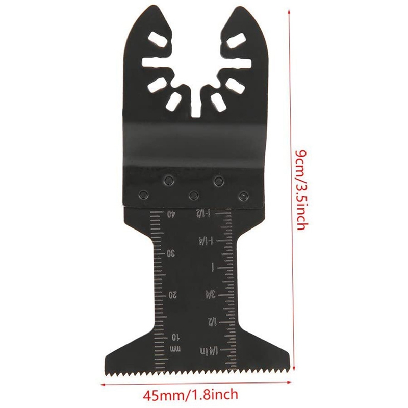 Saw Blade 50Pcs 45mm Oscillating Saw Blade Oscillating Multi Tool Blade High Carbon Steel Cutting Tool Set