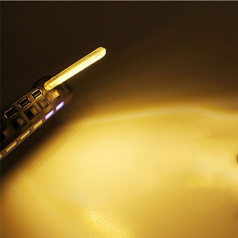 LED Night Light Mini portable USB Reading Lamp 3leds 8leds Book Lamp for Reading Notebook Power Bank Computer Laptop