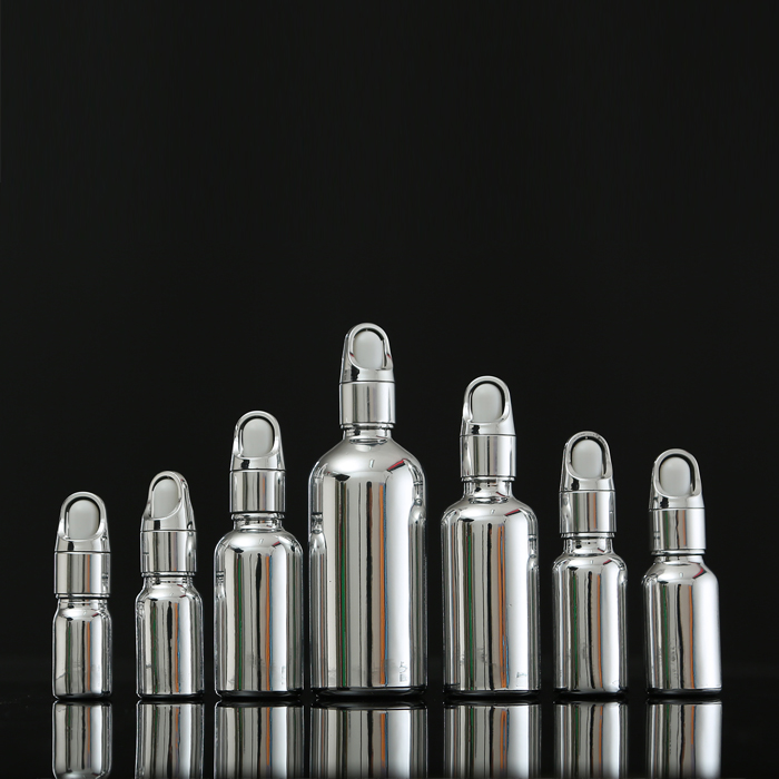 50pcs 5ml 10ml 15ml 20ml 30ml silver essential oil bottle glass packaging empty bottle / essence perfume emulsion dropper
50pcs 5ml 10ml 15ml 20ml 30ml silver essential oil bottle glass packaging empty bottle / essence perfume emulsion dropper