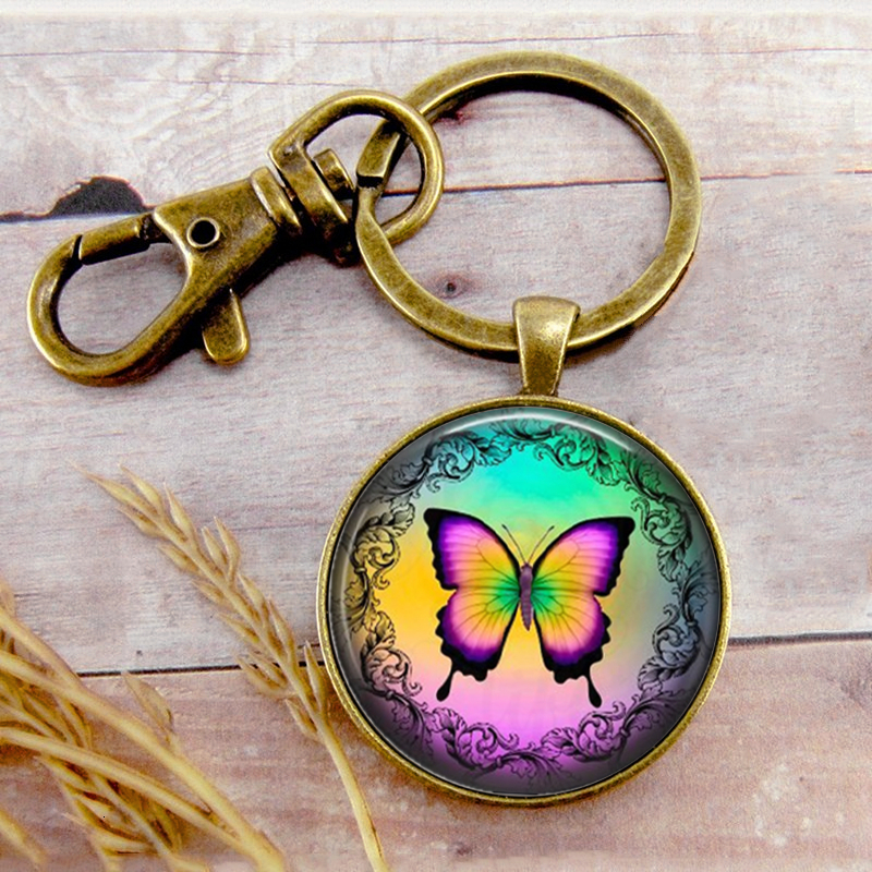 Multicolor Butterfly Key Ring Key Chain Buckle Pendant Birthday Festival Anniversary Gift Jewelry Accessories
Multicolor Butterfly Key Ring Key Chain Buckle Pendant Birthday Festival Anniversary Gift Jewelry Accessories