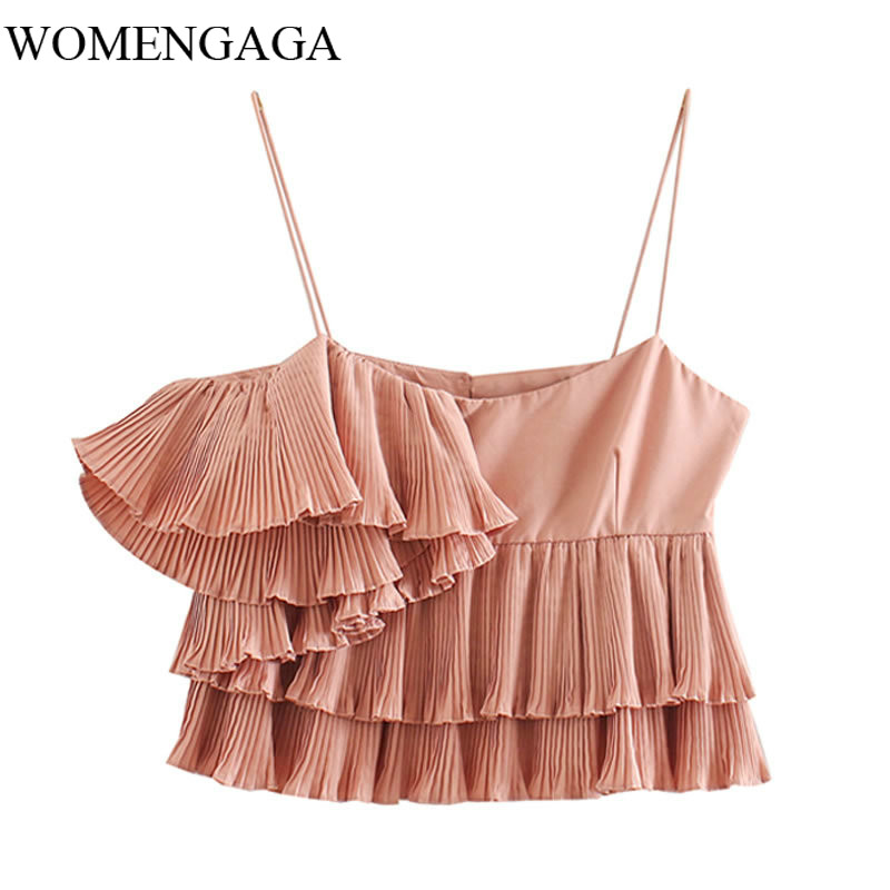 Loose Sexy Off Shoulder Top Ruffles Fashion Short Tanks Women Clothes 2020 Summer New Irregular Match All Camis Tops ZLL4972, See picture zll4972
Loose Sexy Off Shoulder Top Ruffles Fashion Short Tanks Women Clothes 2020 Summer New Irregular Match All Camis Tops ZLL4972, See picture zll4972