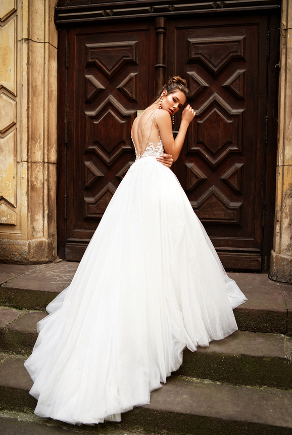 beach wedding dresses beads spaghetti lace appliques bridal gowns criss cross backless wedding dress robes de marie