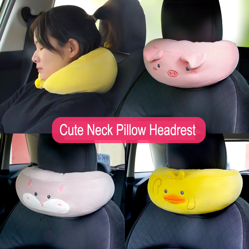JINSERTA Cute U Shaped Neck Pillow Seat Cushions Head Support Pillow for Universal Car Airplane Office Chairs Travel Headrest
JINSERTA Cute U Shaped Neck Pillow Seat Cushions Head Support Pillow for Universal Car Airplane Office Chairs Travel Headrest