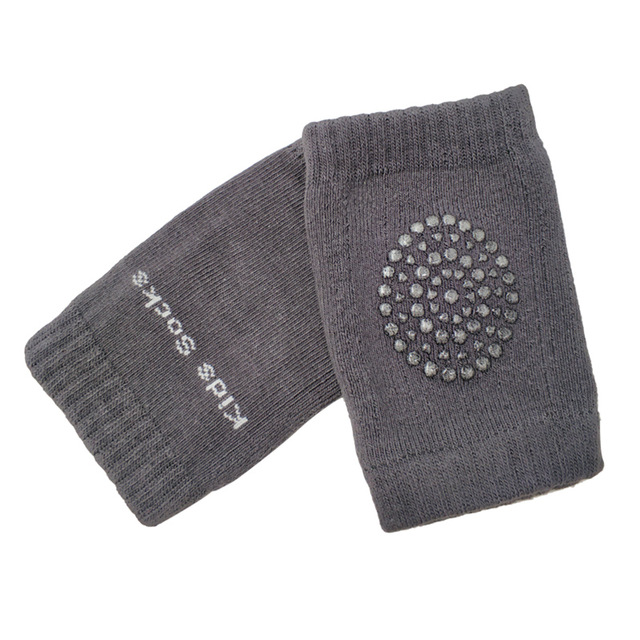 1 Pair Baby Knee Pads Crawling Safety Elbow Infant Cushion Black Leg Warmer For Kids Knee Support Protector cap