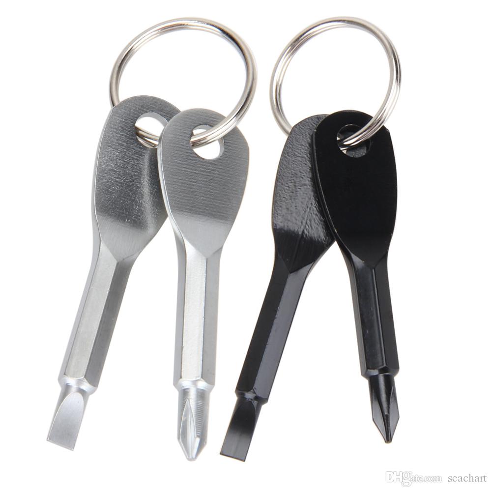 Stainless Steel Multi Tools Key Ring EDC Screwdriver Set Pocket Outdoor Tool Set Multitool Keychain Sliver Black WS-6 
Stainless Steel Multi Tools Key Ring EDC Screwdriver Set Pocket Outdoor Tool Set Multitool Keychain Sliver Black WS-6