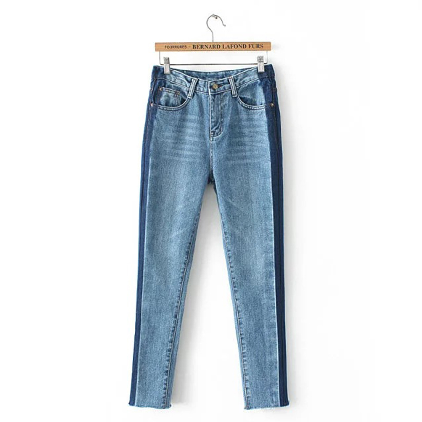 NELLBANG Vintage washed high waist skinny denim pencil ankle-length pants 2017 new spring women jeans, Blue
NELLBANG Vintage washed high waist skinny denim pencil ankle-length pants 2017 new spring women jeans, Blue