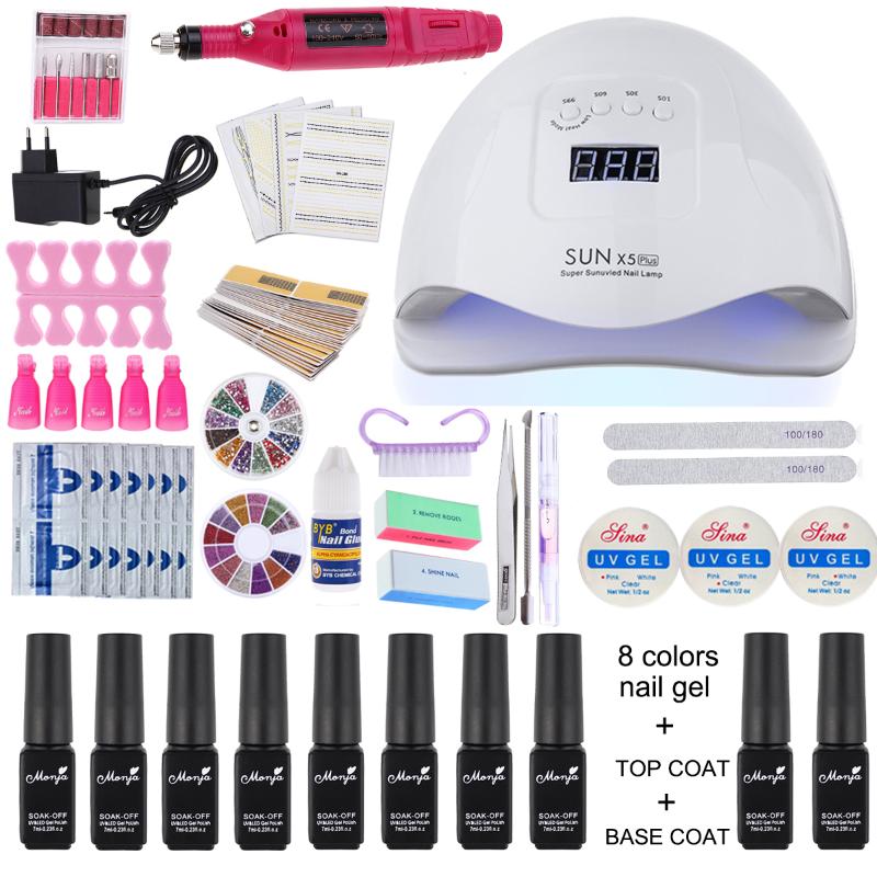 Everything for Manicure Nail Set UV LED Lamp Dryer With Acrylic Nail Kit Electric Drill For Art Tools Set
Everything for Manicure Nail Set UV LED Lamp Dryer With Acrylic Nail Kit Electric Drill For Art Tools Set