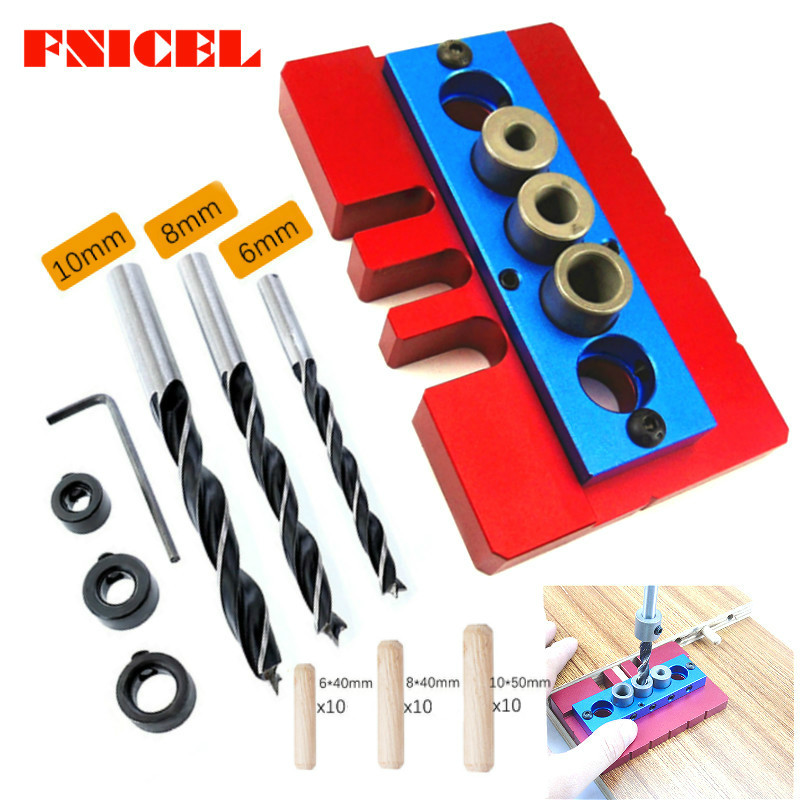 Woodworking Splicing Board Hole Opener Locator W/ Drills Tenon Hole Punchers Positioning Dowelling Jig Woodworking DIY Tools
Woodworking Splicing Board Hole Opener Locator W/ Drills Tenon Hole Punchers Positioning Dowelling Jig Woodworking DIY Tools