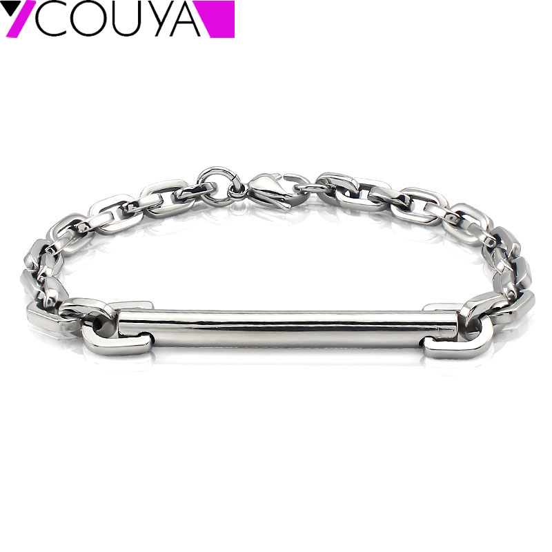 Other Bracelets Silver Custom Personalized Name Bracelet Stainless Steel Identification ID Tag Cuban Link For Men Women
Other Bracelets Silver Custom Personalized Name Bracelet Stainless Steel Identification ID Tag Cuban Link For Men Women