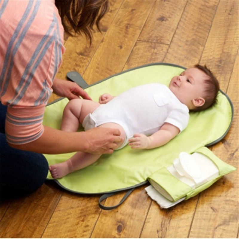 Baby Diaper Changing Mat Waterproof Portable Nappy Changing Pad Travel Station Clutch Baby Care Products Hangs Stroller 
Baby Diaper Changing Mat Waterproof Portable Nappy Changing Pad Travel Station Clutch Baby Care Products Hangs Stroller