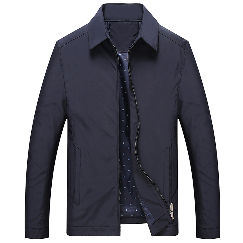 Turn-Down Collar Coat Autumn Gentleman Classic style Business Casual Solid color Jacket Casual Fashion Youth Men, Black
Turn-Down Collar Coat Autumn Gentleman Classic style Business Casual Solid color Jacket Casual Fashion Youth Men, Black