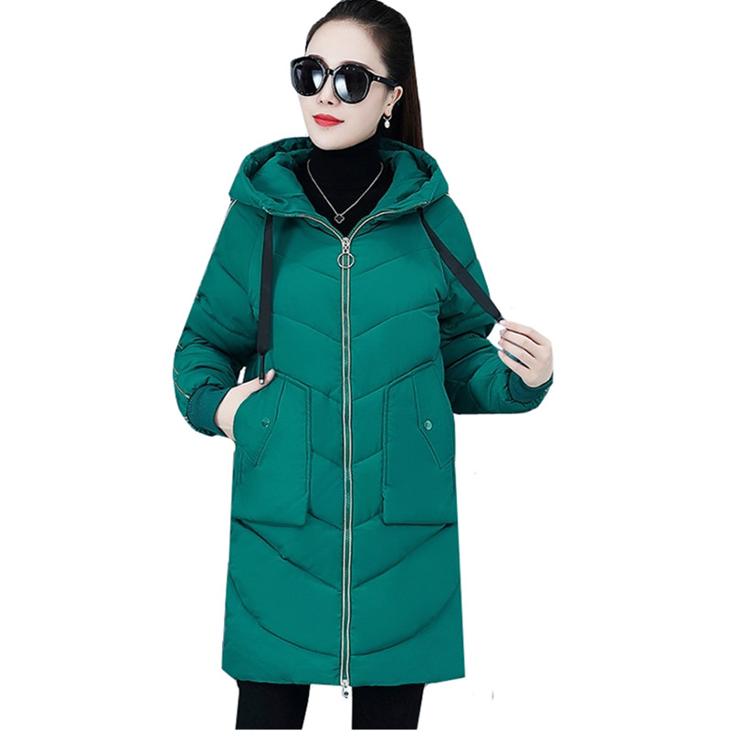 2019 New Winter Women Parka Hooded Jacket Slim Womens Coat Warm Thicken Outerwear Casual Loose Female Cotton padded Long Coats, Black
2019 New Winter Women Parka Hooded Jacket Slim Womens Coat Warm Thicken Outerwear Casual Loose Female Cotton padded Long Coats, Black