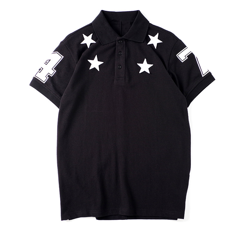 Mens High Quality Polo Mens Clothing Star Embroidery Summer T Shirt Hip Hop Men Women Short Sleeve Size S-XXL, Gray
Mens High Quality Polo Mens Clothing Star Embroidery Summer T Shirt Hip Hop Men Women Short Sleeve Size S-XXL, Gray