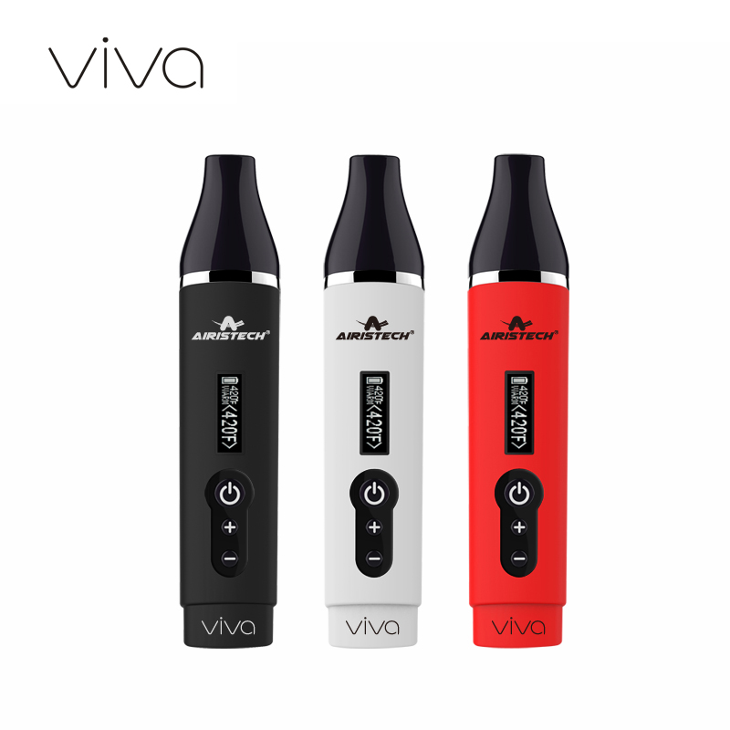 100% Original Airis Herbva Viva dry herb Vaporizer Starter Kit Airis Herbal vape pen with 2200mAh Battery Ceramic Donut
100% Original Airis Herbva Viva dry herb Vaporizer Starter Kit Airis Herbal vape pen with 2200mAh Battery Ceramic Donut