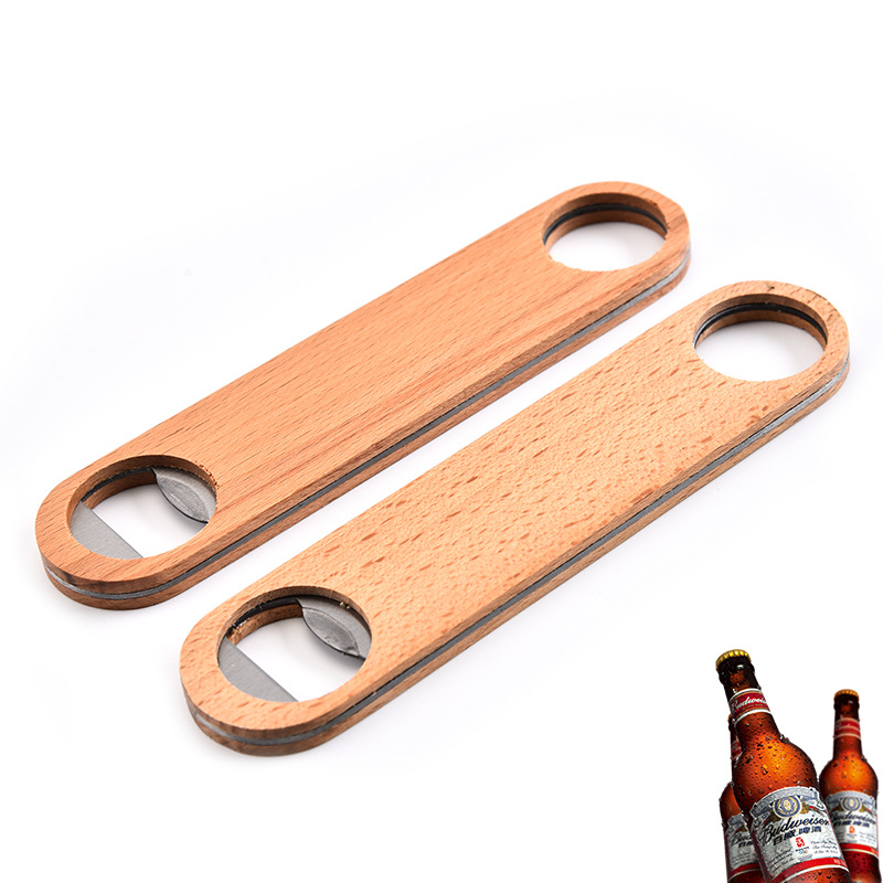 Stainless Steel Opener Solid Wooden Handle Bottle Opener Hanging Wine Openers Durable Beverage Beer Openers Kitchen Bar Tool Gift VT1760
Stainless Steel Opener Solid Wooden Handle Bottle Opener Hanging Wine Openers Durable Beverage Beer Openers Kitchen Bar Tool Gift VT1760