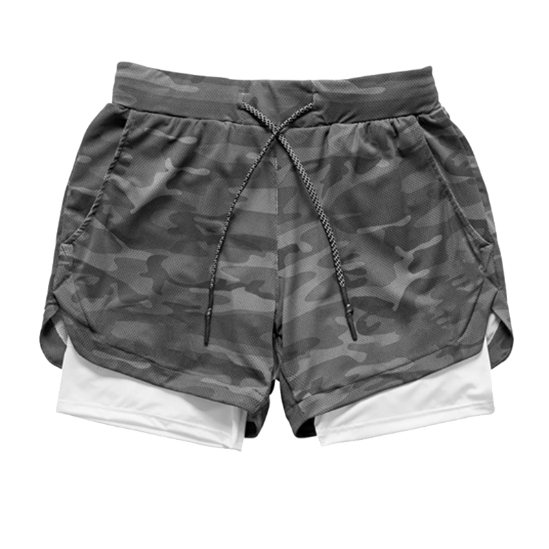 Men's Yoga Training Quick Dry Running Camouflage Shorts 2 in 1 Sports Jogging Fitness Shorts, Khaki
Men's Yoga Training Quick Dry Running Camouflage Shorts 2 in 1 Sports Jogging Fitness Shorts, Khaki