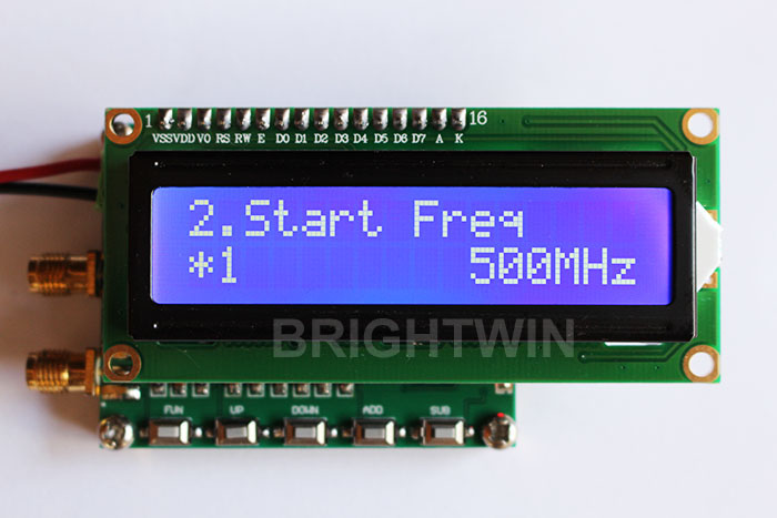 Digital RF Signal Generator 140MHz to 44GHz RF Generator with Frequency Sweep Function Frequency Sweep Module8267718