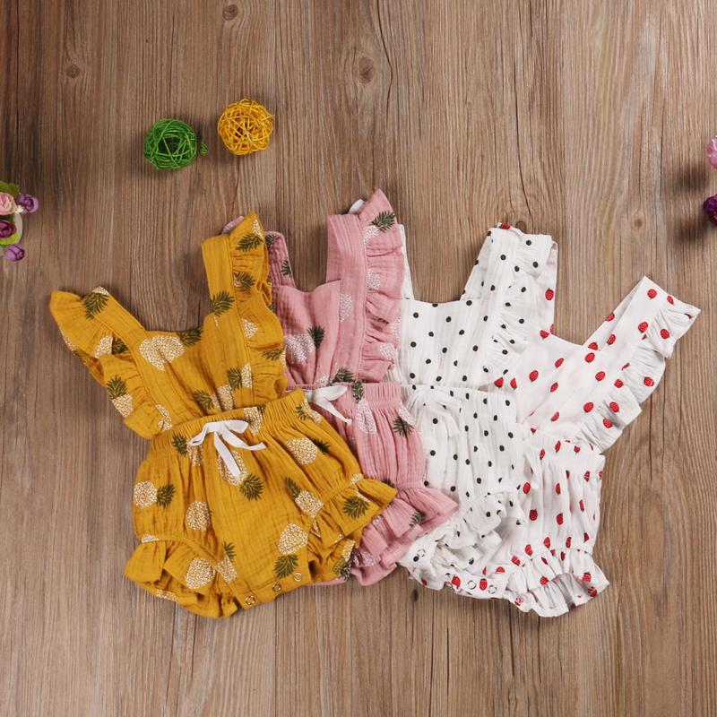 Baby Summer Clothing 2Pcs Newborn Kid Baby Girl 100% Cotton Clothes Ruffle Jumpsuit Headband Outfit
Baby Summer Clothing 2Pcs Newborn Kid Baby Girl 100% Cotton Clothes Ruffle Jumpsuit Headband Outfit