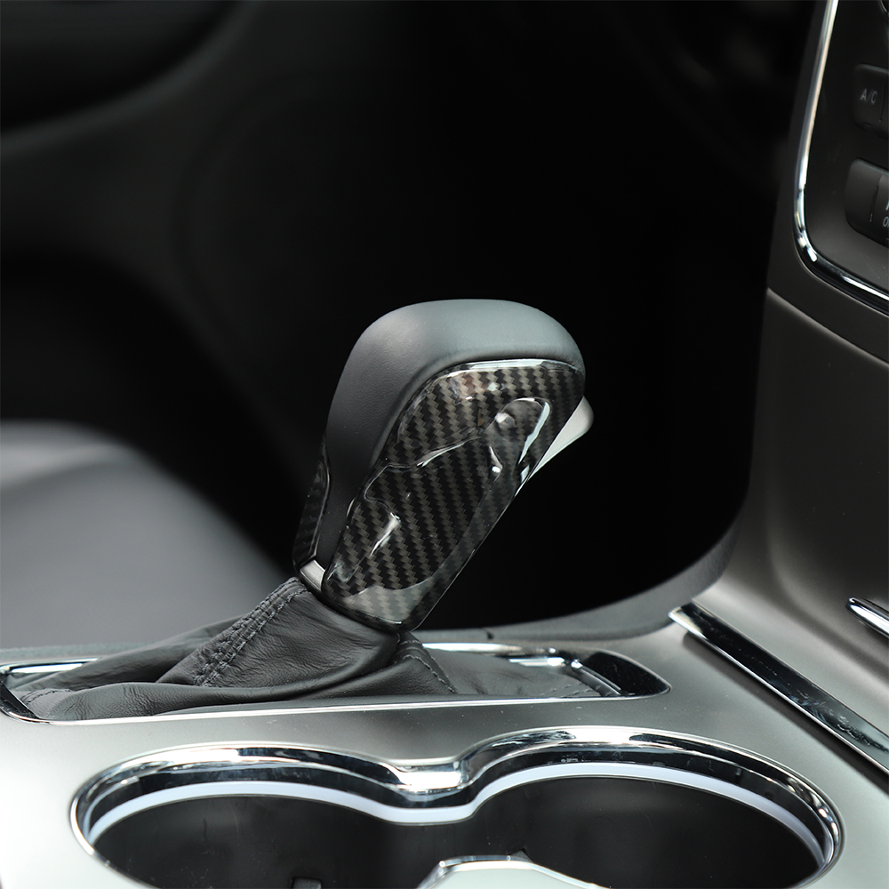Car Gear Shift Knob Shifter Trim Stickers ABS Decoration Cover for Jeep Grand Cherokee Interior Accessories