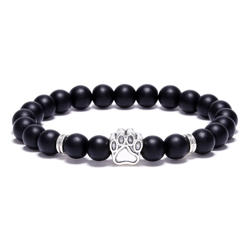 Natural Stone Bracelets Tiger Eye Lava Volcanic Stone Bangle Turquoise Bracelet Wholesale Handmade Beads Bracelets for Men Women Jewelry