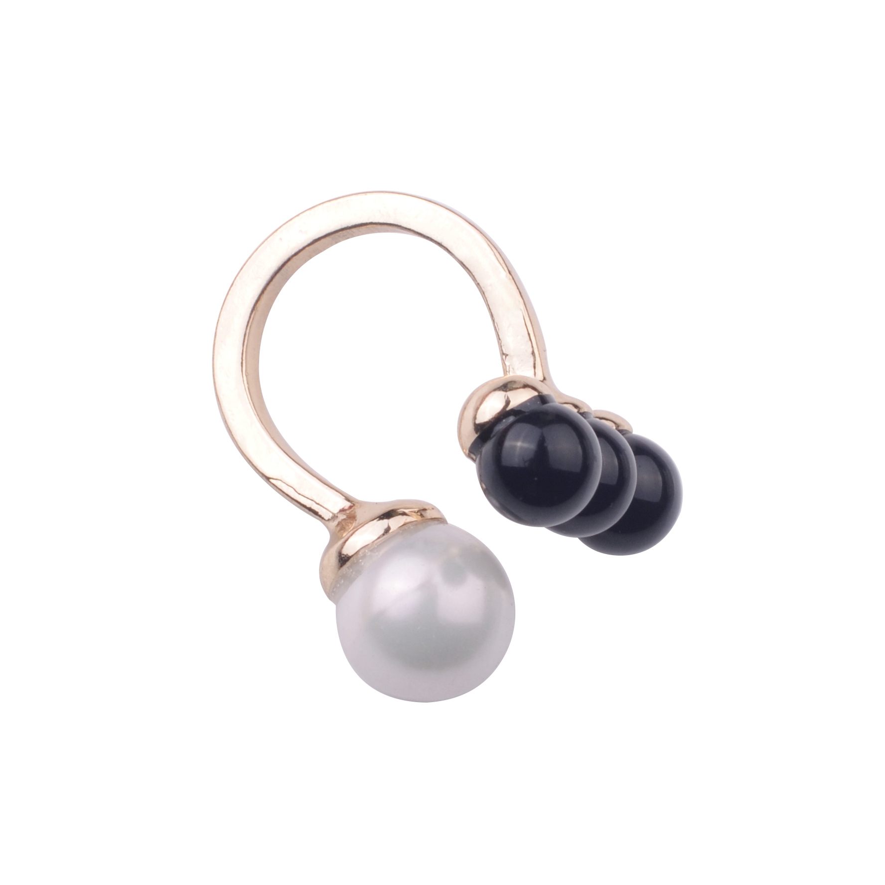 Personality alloy U-shaped ring men and women fashion personality 2019 new products