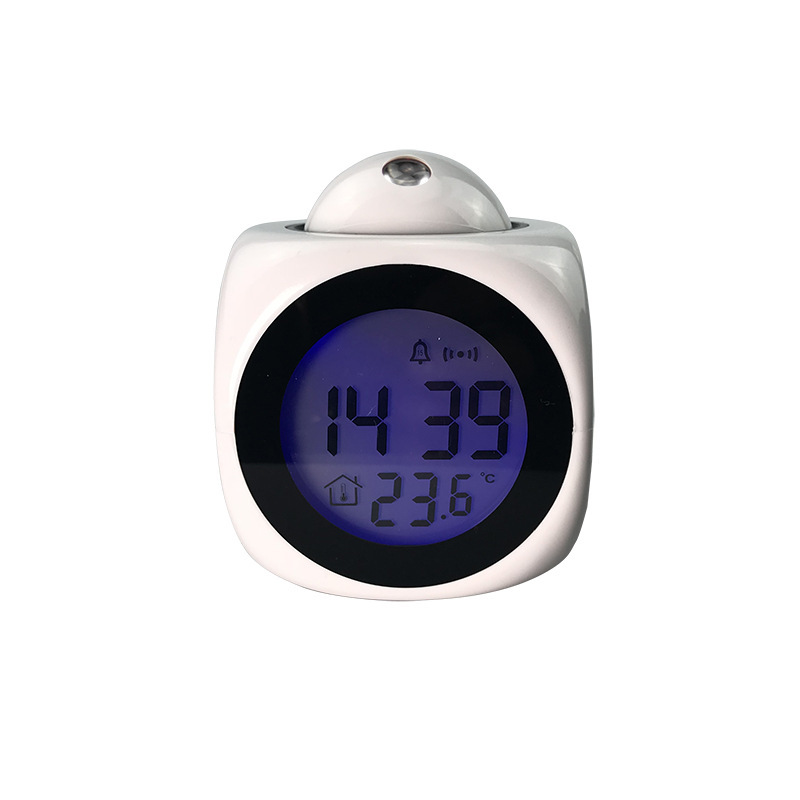 Multi-function projection alarm clock, LED projection
