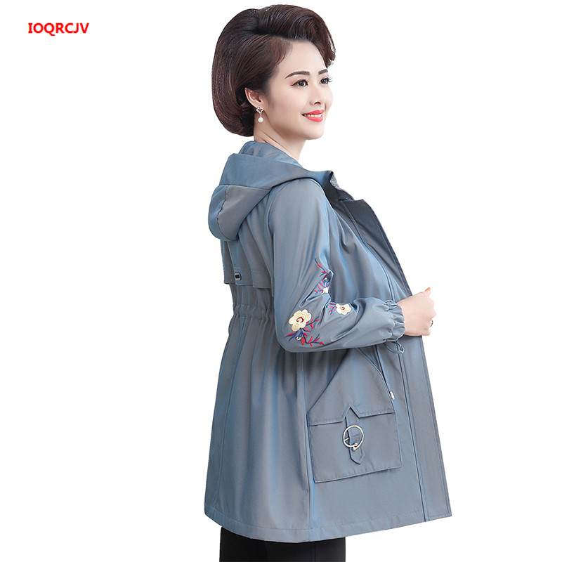 2020 New Spring Autumn Plus Size Loose Women's Clothing Embroidery Hooded Jacket Casual Long Windbreaker Coat Female 5XL W28, Bean paste
2020 New Spring Autumn Plus Size Loose Women's Clothing Embroidery Hooded Jacket Casual Long Windbreaker Coat Female 5XL W28, Bean paste