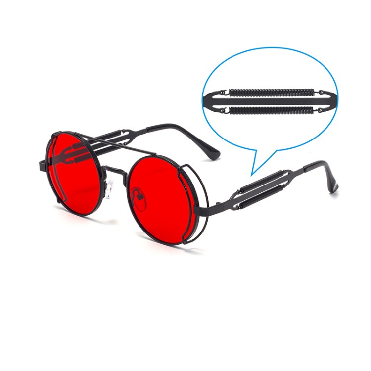 Good Quality Metal Round Vintage Sunglasses Steampunk Sun Glasses Spring Temples Men 8 Colors Wholesale
Good Quality Metal Round Vintage Sunglasses Steampunk Sun Glasses Spring Temples Men 8 Colors Wholesale