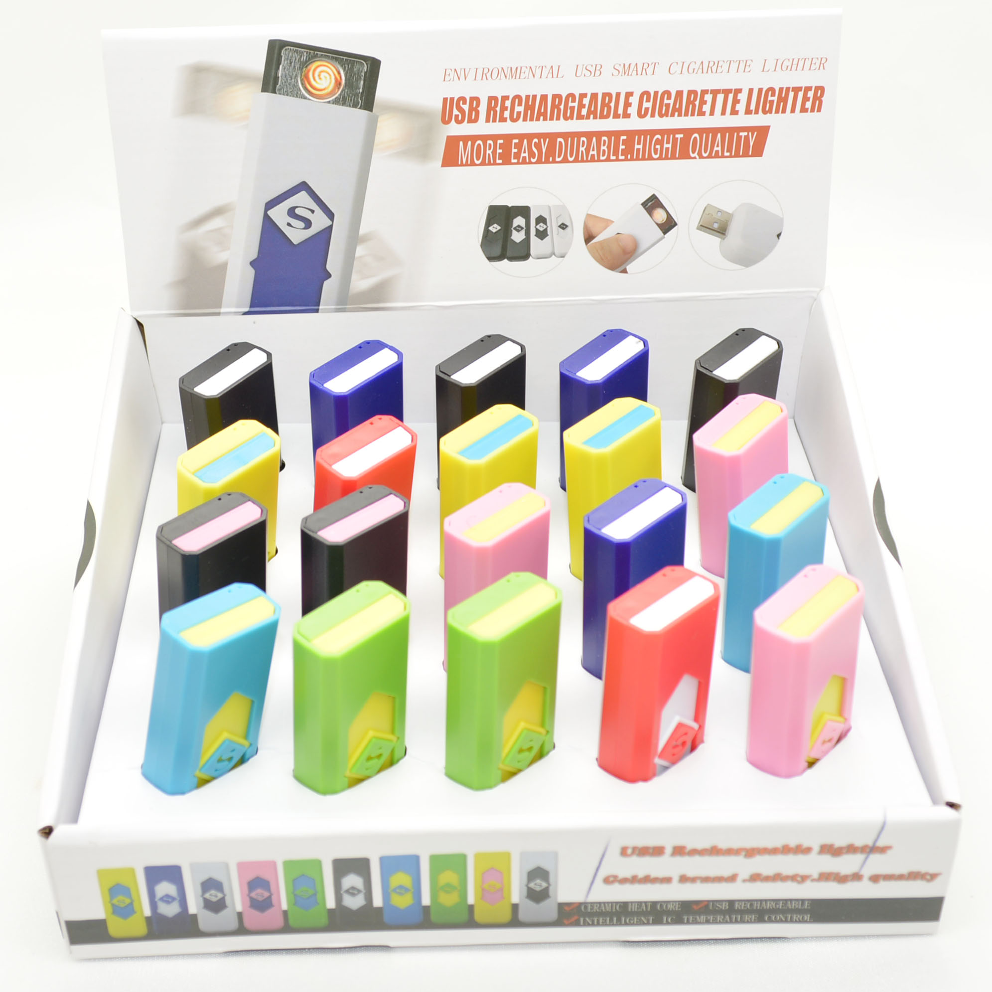 Rechargeable electronic cigarette USB flameless Lighter Eco-Friendly portable Lighter also offer arc torch lighter best
Rechargeable electronic cigarette USB flameless Lighter Eco-Friendly portable Lighter also offer arc torch lighter best