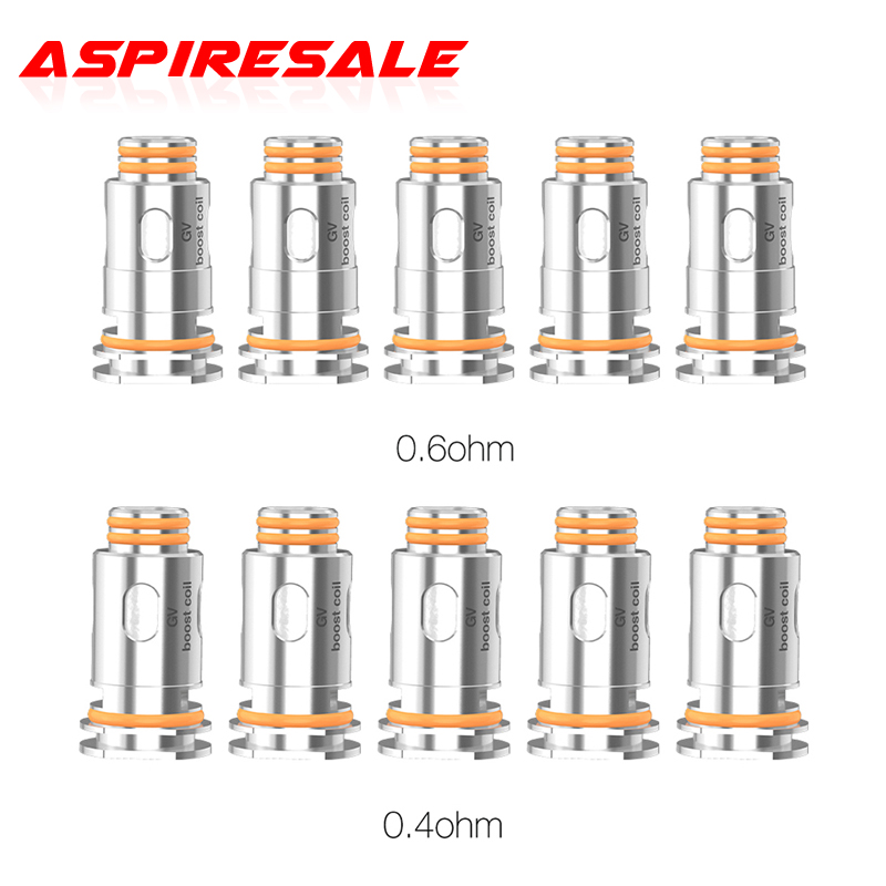 Authentic Geekvape Aegis Boost Replacement Coil GV Boost 0.4ohm/0.6ohm Coil for Geekvape Aegis Boost Kit
Authentic Geekvape Aegis Boost Replacement Coil GV Boost 0.4ohm/0.6ohm Coil for Geekvape Aegis Boost Kit