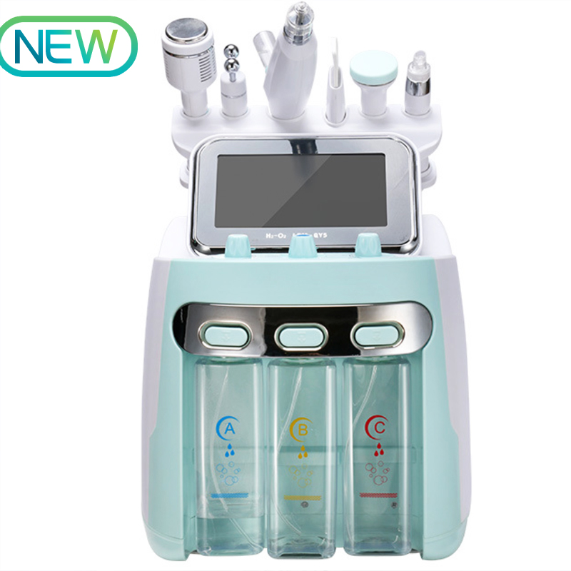 New Oxygen H2 O2 Hydra Peels Hydro Facial Face Cleaning Dermabrasion Facial Peel Machine for Spa beauty Machine with free shipping by DHL
New Oxygen H2 O2 Hydra Peels Hydro Facial Face Cleaning Dermabrasion Facial Peel Machine for Spa beauty Machine with free shipping by DHL