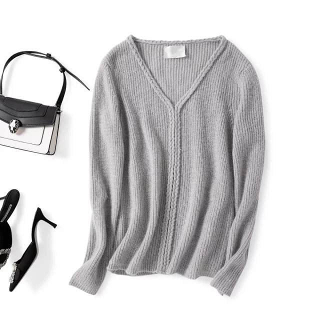 Clearance Bargain French Chic Mohair Wool Lacing Cassie Jumper V Neck Sweater Back Bow Lacing Woolen Sweater, Black
Clearance Bargain French Chic Mohair Wool Lacing Cassie Jumper V Neck Sweater Back Bow Lacing Woolen Sweater, Black