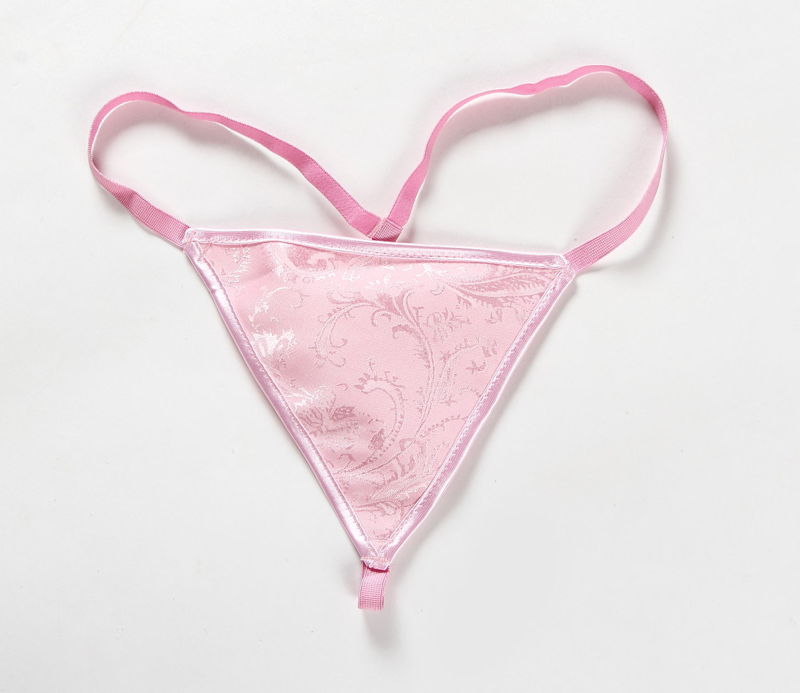 Halterneck Corset with Lace & G-String Women Fashion S-XXL Crotch Lace Trim Brocade Jacquare Satin Overbust Corsetlet Pink