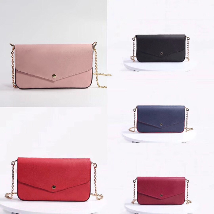 wholsale Evening Bags fashion three piece set chain purse lady shoulder bag women handbag presbyopic package messenger bag card holder purse, Red
wholsale Evening Bags fashion three piece set chain purse lady shoulder bag women handbag presbyopic package messenger bag card holder purse, Red