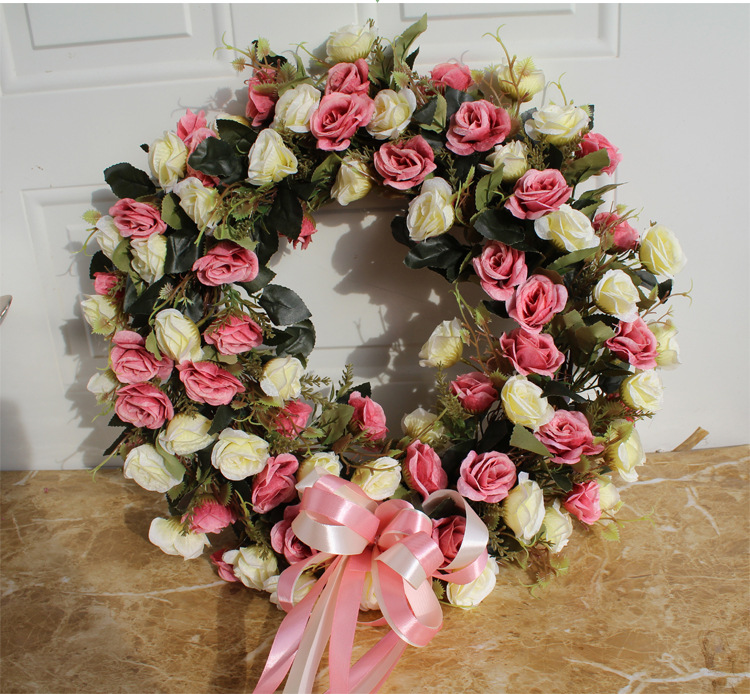Wedding Christmas Simulation DIY artificial flower garland wreath set door garland home party garden decor wreath fake flowers, Deep pink
Wedding Christmas Simulation DIY artificial flower garland wreath set door garland home party garden decor wreath fake flowers, Deep pink