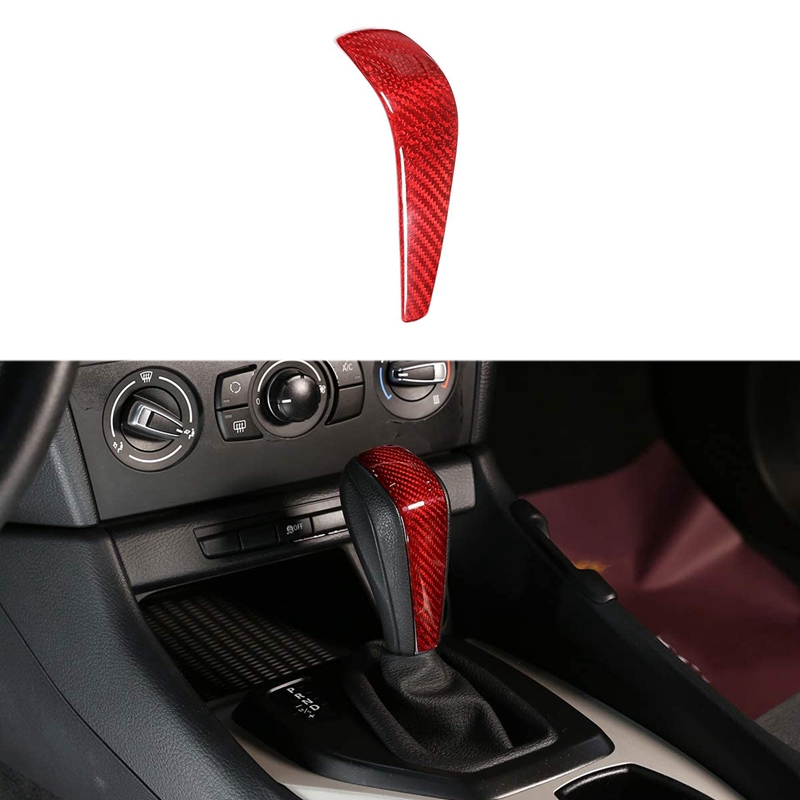 Real Carbon Fiber Red Gear Shift Knob Head Cover Trim for E90 E92 E93 E87 3 Series 2005-2012 Car Accessories
Real Carbon Fiber Red Gear Shift Knob Head Cover Trim for E90 E92 E93 E87 3 Series 2005-2012 Car Accessories