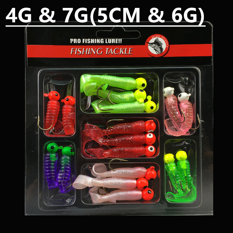 17pcs/1box 4g/7g(5cm/6cm) Jigs Hook Fishing Hooks Fishhooks Soft Baits & Lures Pesca Fishing Tackle C-047
17pcs/1box 4g/7g(5cm/6cm) Jigs Hook Fishing Hooks Fishhooks Soft Baits & Lures Pesca Fishing Tackle C-047