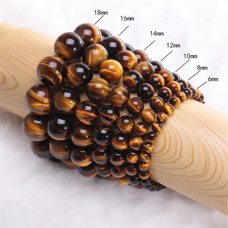 Natural Tiger Eye Stone Bracelet Handmade Beaded Couple Bracelet For Women And Men Brown Beads Homme Bijoux Lover Jewelry
Natural Tiger Eye Stone Bracelet Handmade Beaded Couple Bracelet For Women And Men Brown Beads Homme Bijoux Lover Jewelry