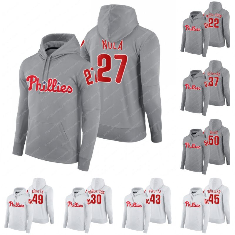 Philadelphia 2020 Hoodie Aaron Nola Jersey David Robertson Odubel Herrera Nick Pivetta Zack Wheeler Hector Neris Baseball Sweatshirts, 45 white
Philadelphia 2020 Hoodie Aaron Nola Jersey David Robertson Odubel Herrera Nick Pivetta Zack Wheeler Hector Neris Baseball Sweatshirts, 45 white